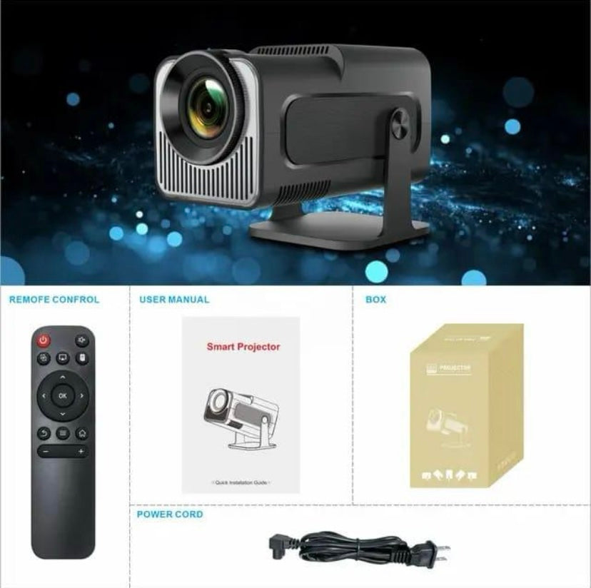 Android Home Cinema LED Projector With WiFi & Bluetooth