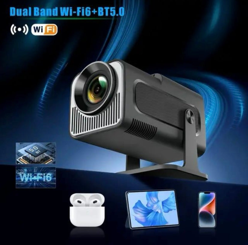 Android Home Cinema LED Projector With WiFi & Bluetooth