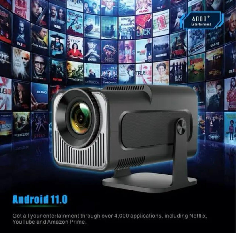 Android Home Cinema LED Projector With WiFi & Bluetooth