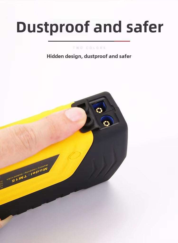 Car air pump & jump starter