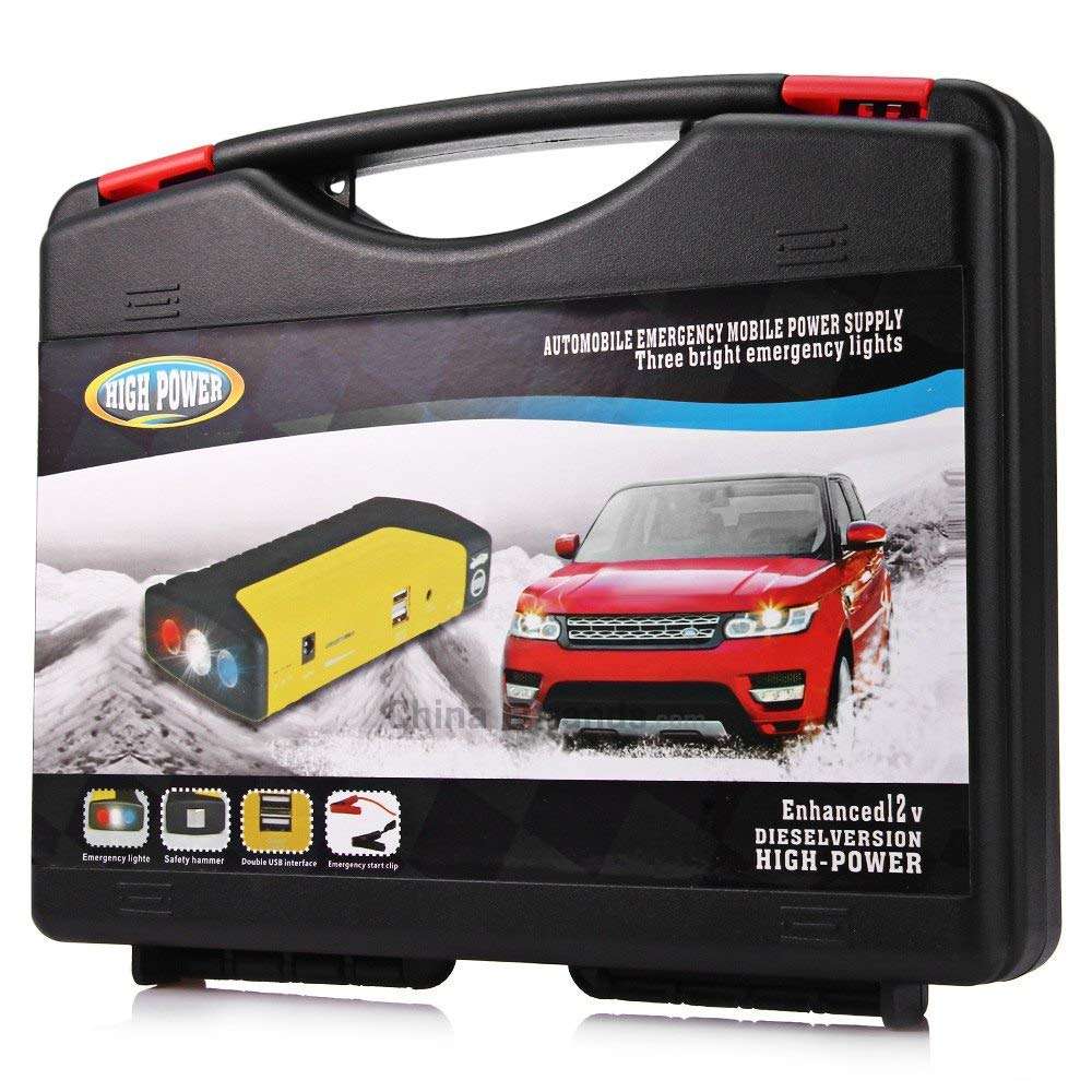 Car air pump & jump starter