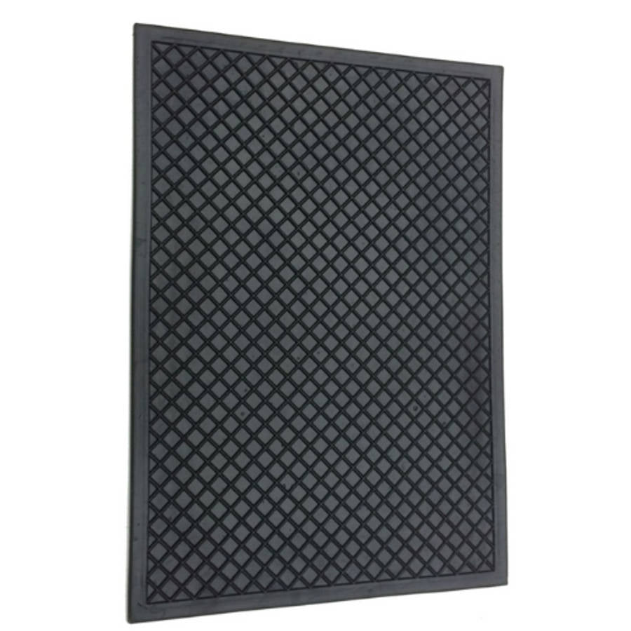 Black Rubber Car Mat Set