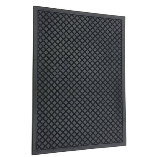 Black Rubber Car Mat Set